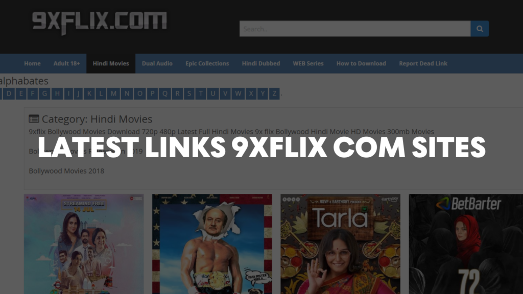 Latest Links 9xflix com Sites