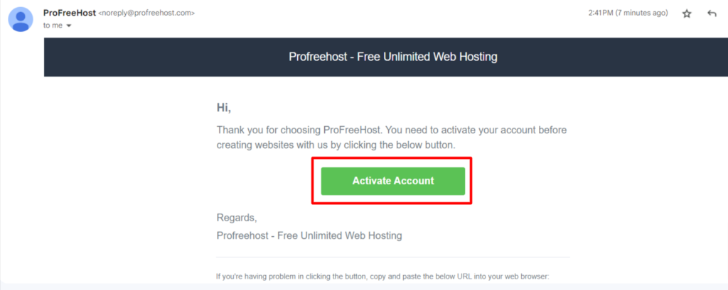 Create a Free Website with Profreehost