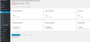 WooCommerce Abandoned Cart Recovery