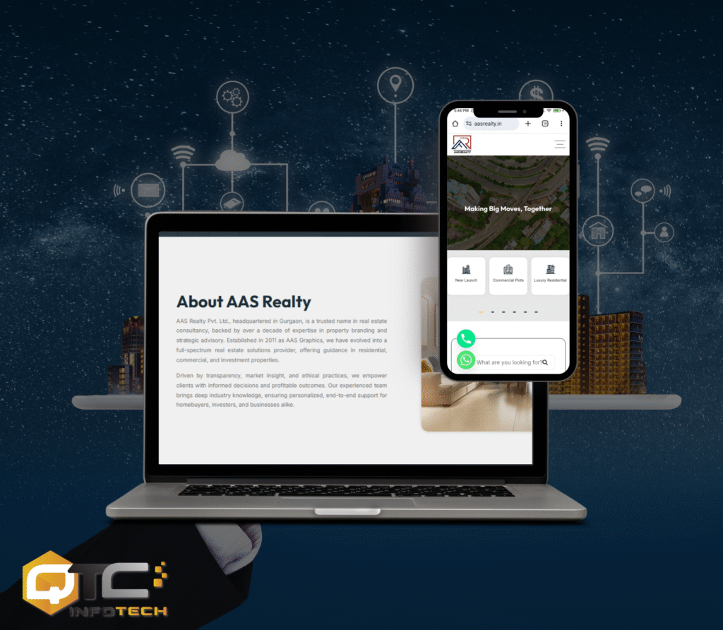 aasrealty 4ass - QTC INFOTECH - QTC INFOTECH