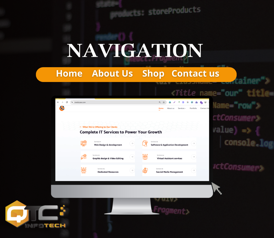 e web case3 - QTC INFOTECH - QTC INFOTECH
