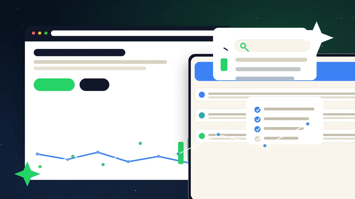 Technical SEO and content dashboard for organic search growth